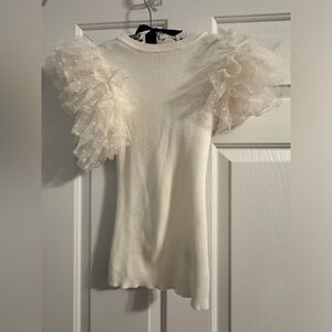 Puff sleeve fabrik shirt